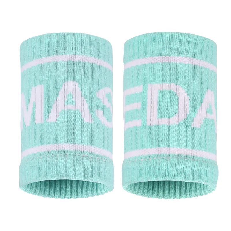 Durable And Safe 1 Pair Elastic Sport Wristband Basketball Volleyball Wrist Guard Golf Tennis Sweatband Wrist Band Fashion Colorful Wrist Support
