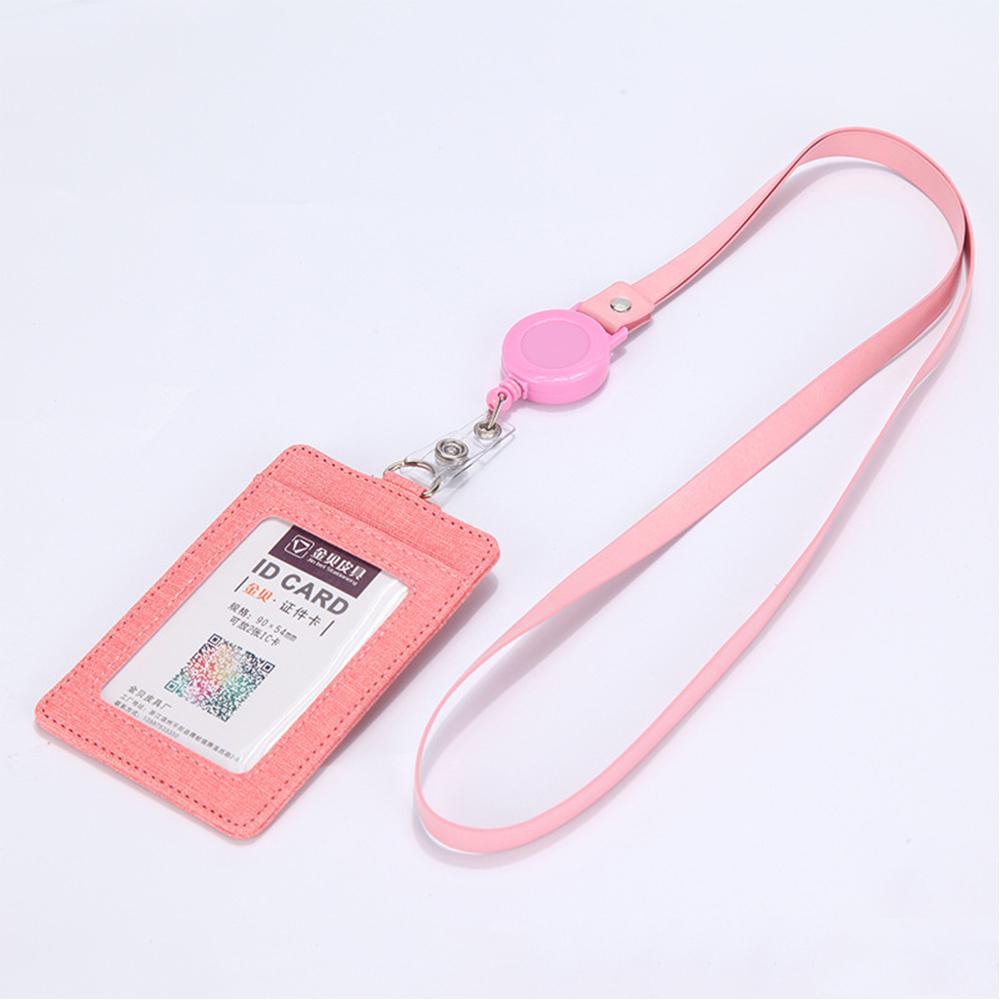 Wallet Coin Bag Lanyards ID Badge Holder Credit Card Holder Strap Card holder Protect Cover Bag