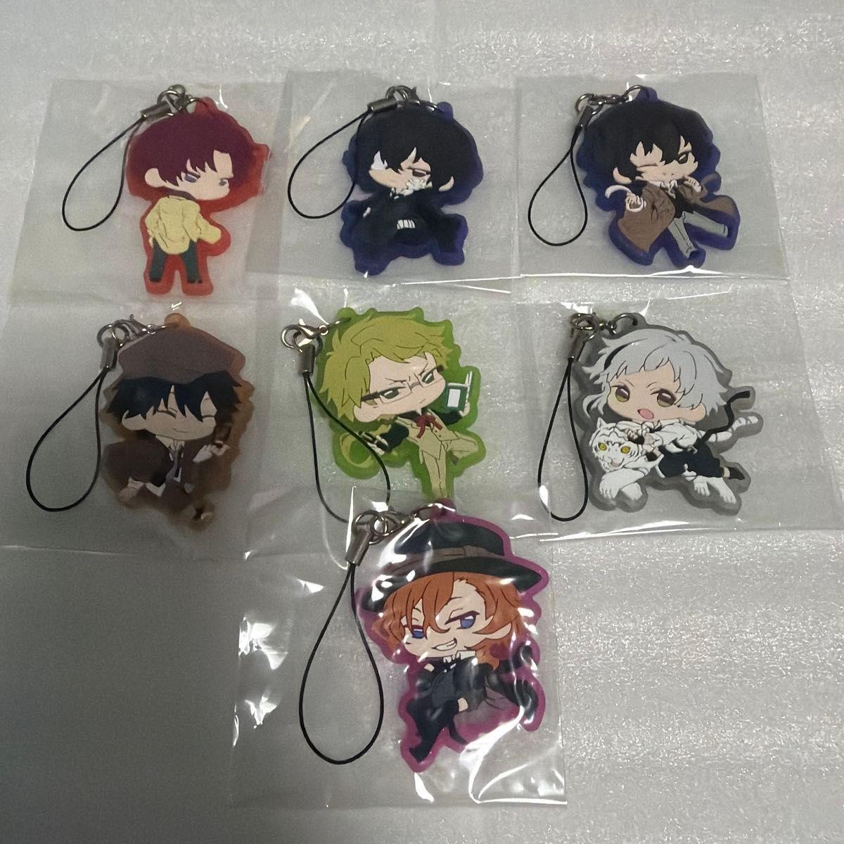 Used Bungo Stray Dogs Bunst Osamu Dazai Chuuya Nakahara Rubber Strap