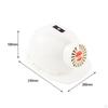 Construction Hard Hat with Fan Thickening Safety Helmet Multifunction Red