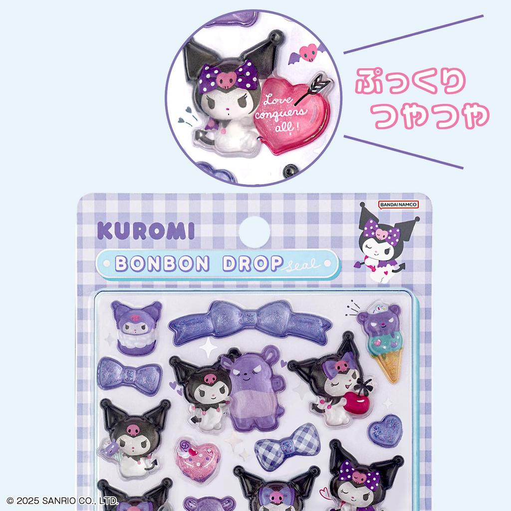 Stationery Sanrio Character Bonbon Drop S8812160 Sun-Star Stickers, Stickers, Kuromi,