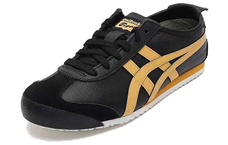 ONITSUKA TIGER Mexico 66 'Black Honey Gold' Men's Sneakers