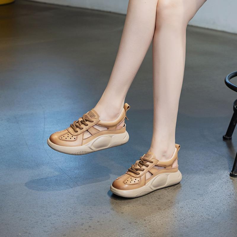 

Новая женская обувь Повседневные и спортивные сандалии на толстой подошве 40 коричневый