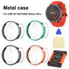 Protective Case for Nothing Watch 3 Pro Replacement Metal Watch Case Anti-Scratch Watch Cover Shell for Nothing Watch 3 Pro