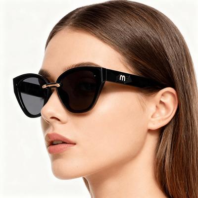 Elegant Cat Eye Sunglasses For Women UV400 Protection Fashion Designer Female Sun Glasses Classic Style