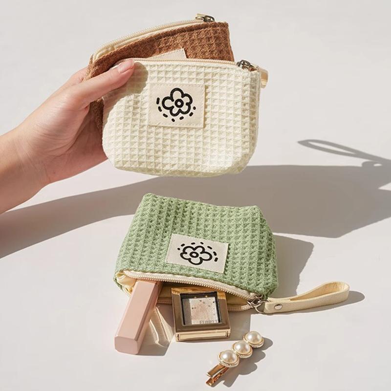 1PC Storing Convenient Travel Saving Space Lightweight Storage Bag Flower Multicolored Orderly Manner Linen-cotton Durable