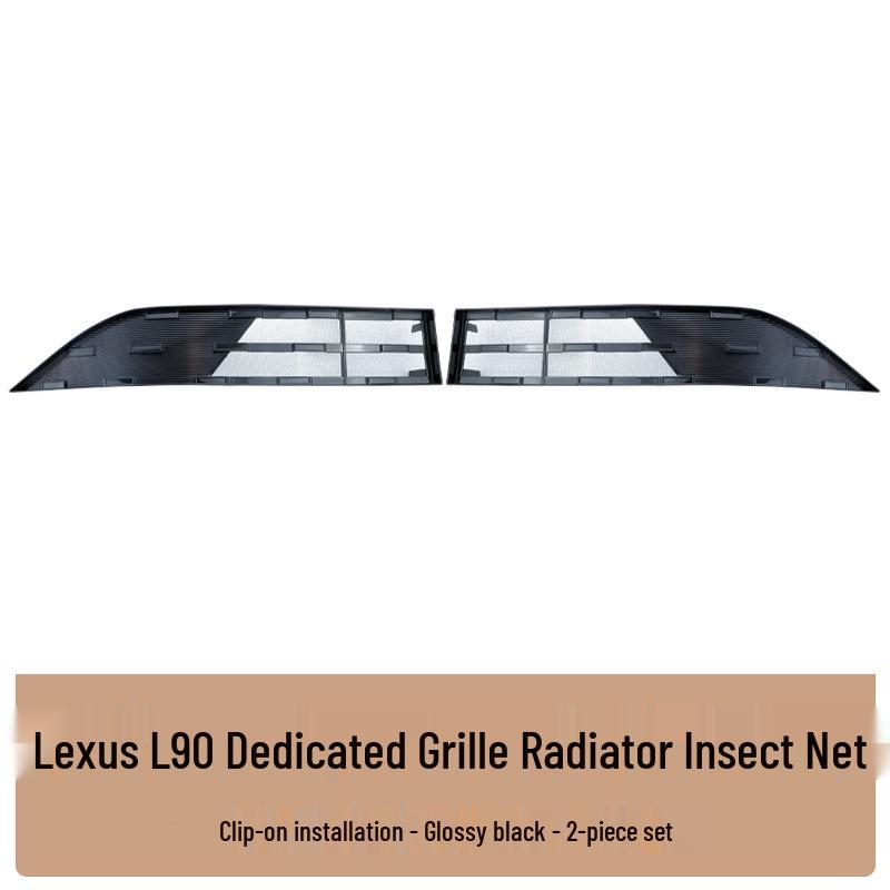 

L9 Front Grille Anti-Insect Net: Radiator Protection for 25 Li Auto Models