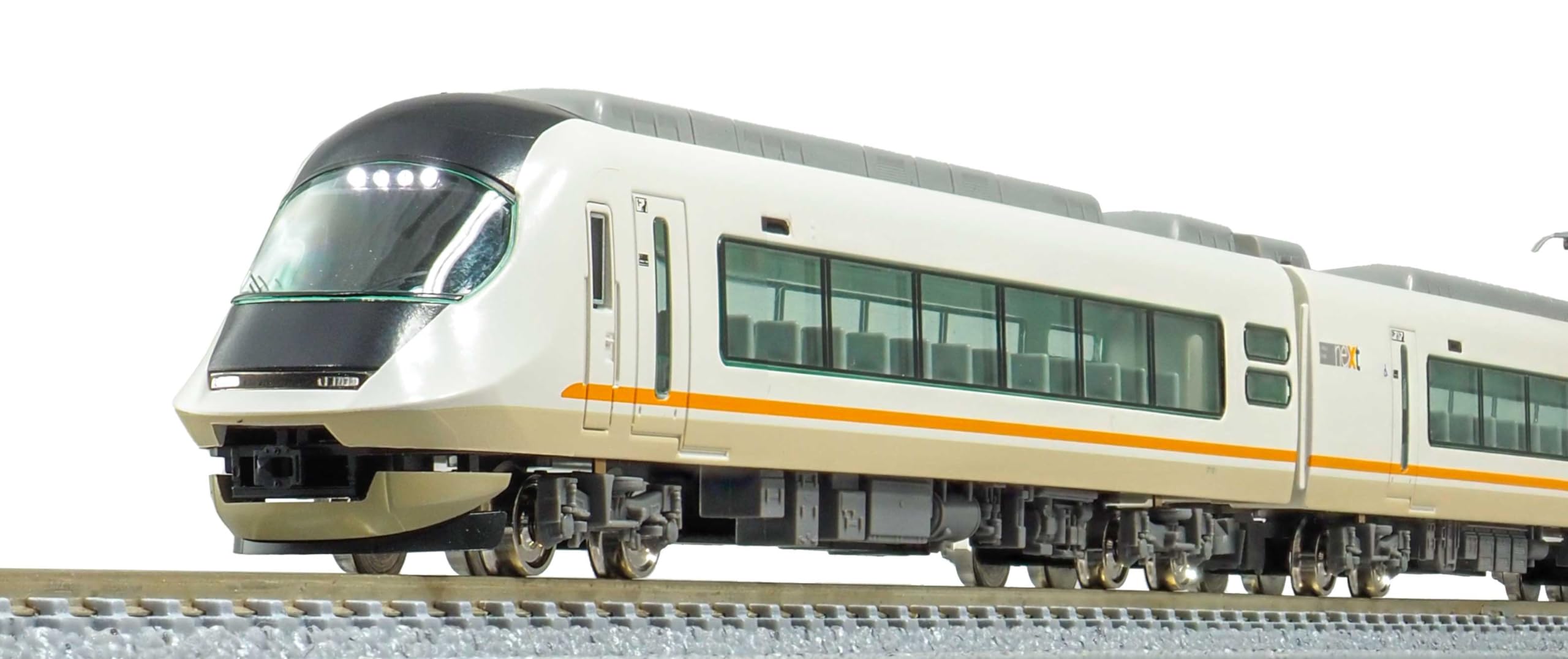 Greenmax N Gauge Kintetsu 21020 Series Urban Liner Next (Seat Display Changed) 6-Car Set with Power Unit, Model Train 31755
