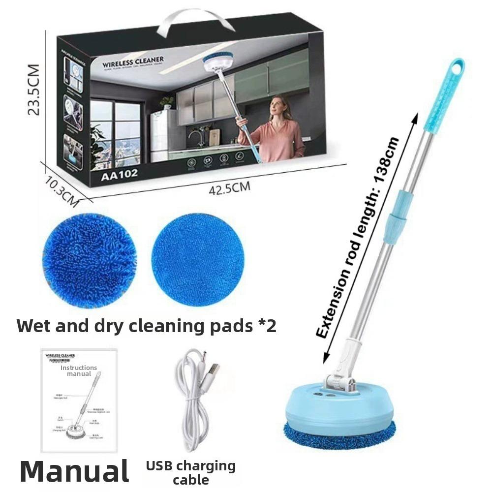 Automatic 2 In 1 Floor Cleaning Tool  for Car Glass Ceiling Door Windows Floor Cleaner