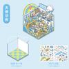 DIY stress-relieving and fun landscape decoration stickers Adhesive Diy Hand Account Diary Album Scrapbooking Craft Supplies