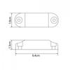 RV Magnetic Door Holder High Performance Easy Installation Accessories RV Storage Door Latch RV Magnetic Baggage Door Catch