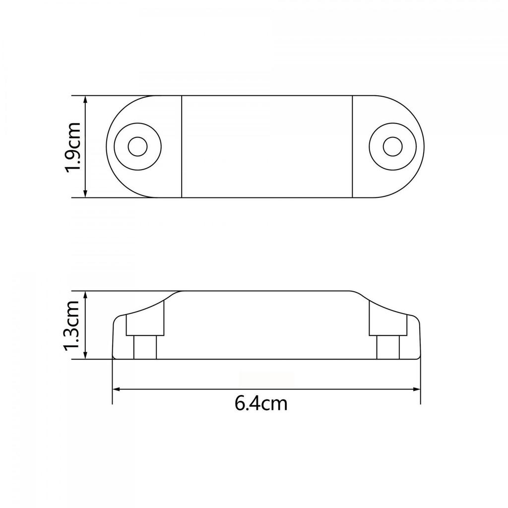 RV Magnetic Door Holder High Performance Easy Installation Accessories RV Storage Door Latch RV Magnetic Baggage Door Catch