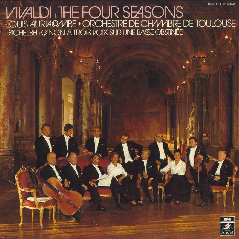 

LP Record Vivaldi The Four Seasons and more EAA114 ANGEL Japan Classical Used