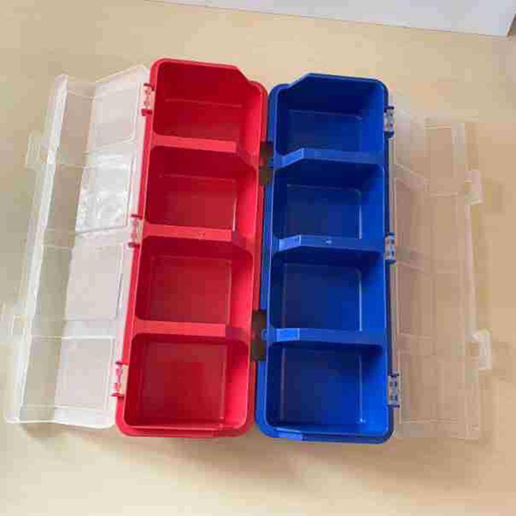 Screw Organizers Bins with Lids Plastic Hardware Organizer Box with Compartment Bolt Organizer Plastic Divided Case