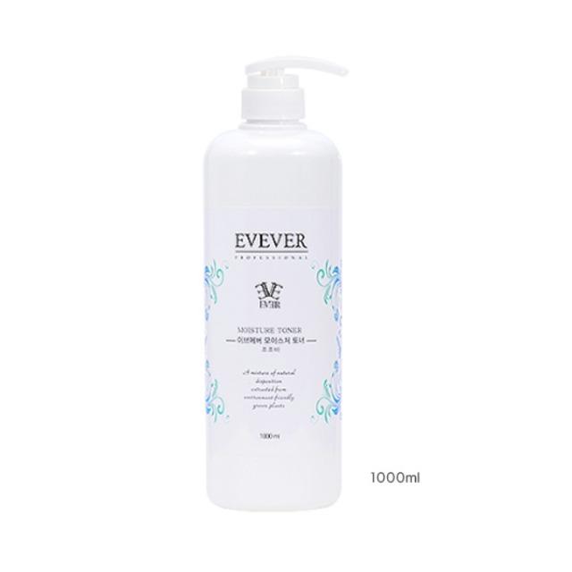 EVEVER Large capacity 1000ml Moisture Jojoba Toner, basic skincare product. Excellent effects with immediate and gentle care.