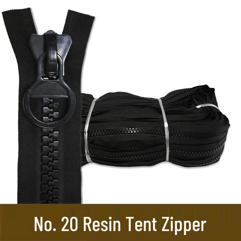 

YUNMING Outdoor Tent No. 20 Extra Large Resin Zipper 60cm