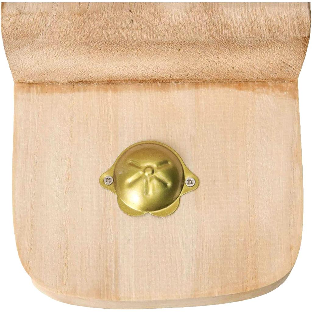 [KYOETSU] Geta (Japanese clogs) - Two-toothed, black thong, paulownia wood base, men's (26.0cm, natural wood)