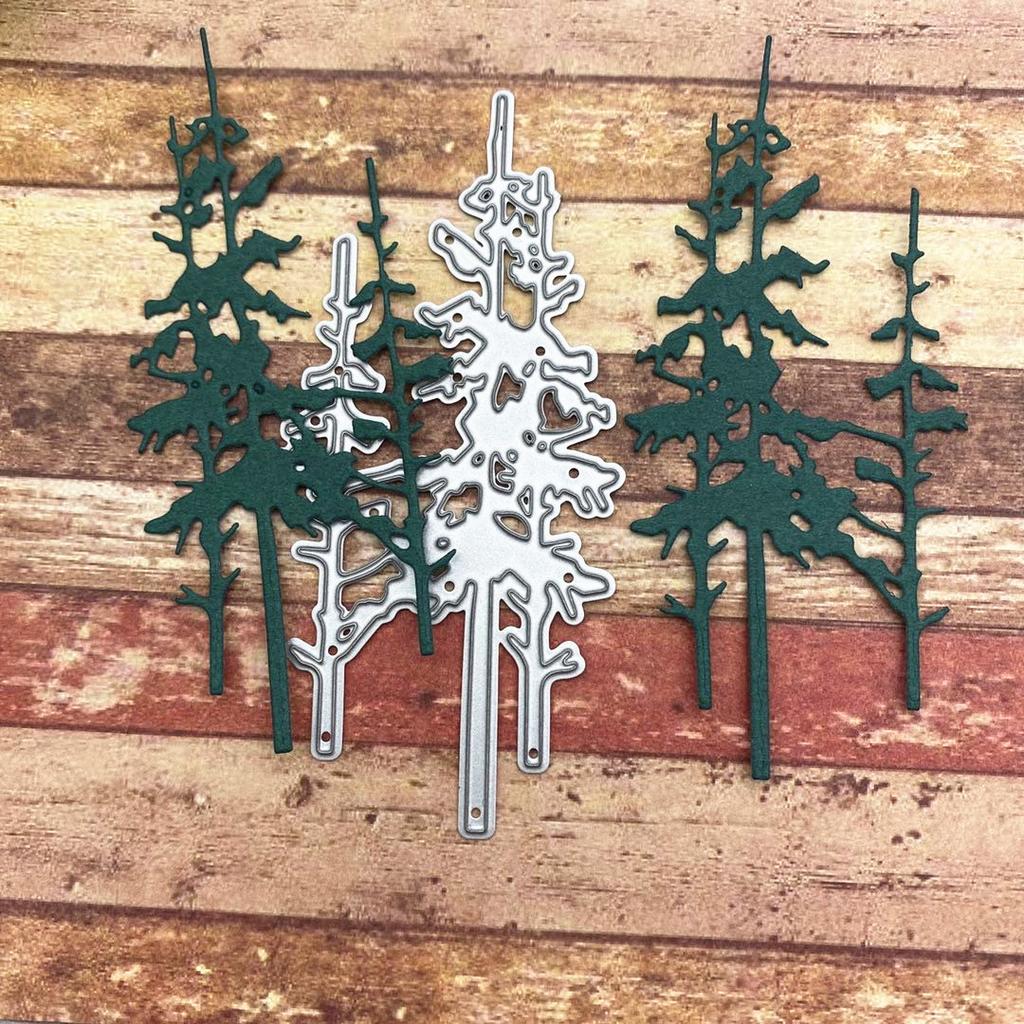 Tree Metal Cutting Dies Stencil Die Cut Scrapbooking Craft Stamps DIY Scrap Booking Paper Card