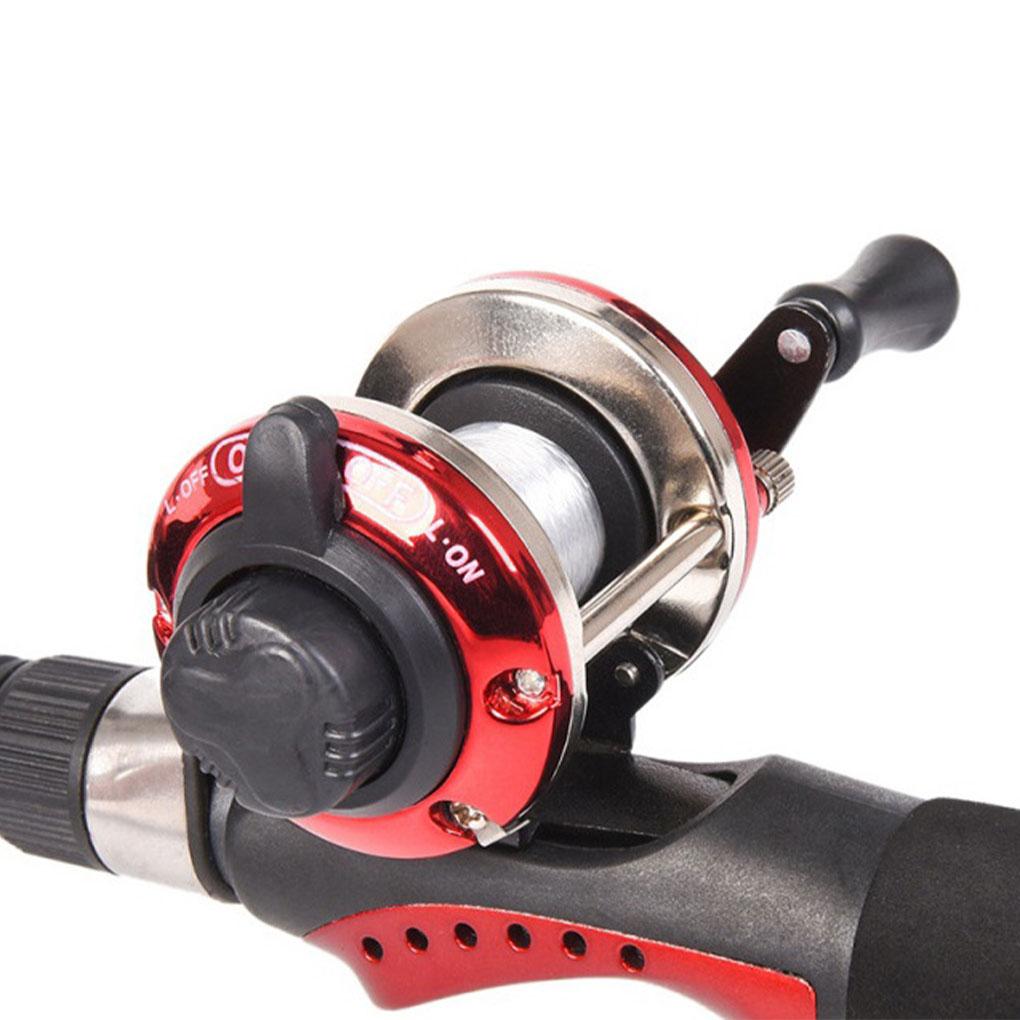 Mini Ice Fishing Reel Winter Metal Wheel Speed Right Sea Line Rotation Vessel Wheels Tackle Accessory Trolling Spinning Reel
