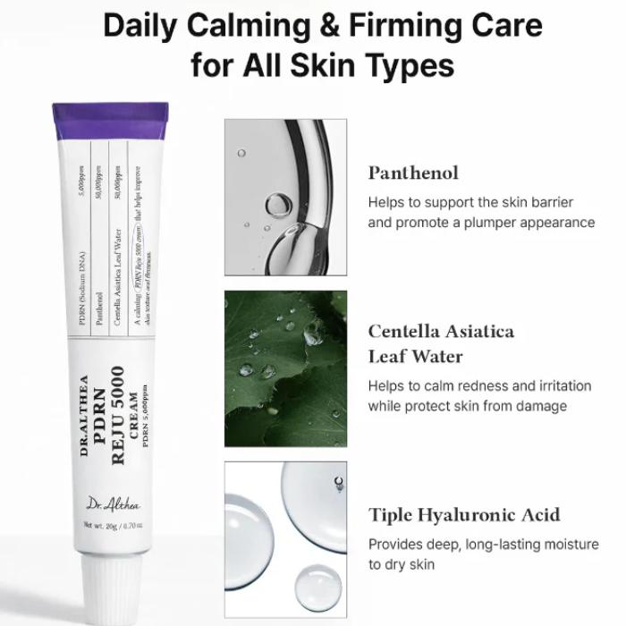 DR. Althea PDRN Reju 5000 Creme 20g (3 Optionen)