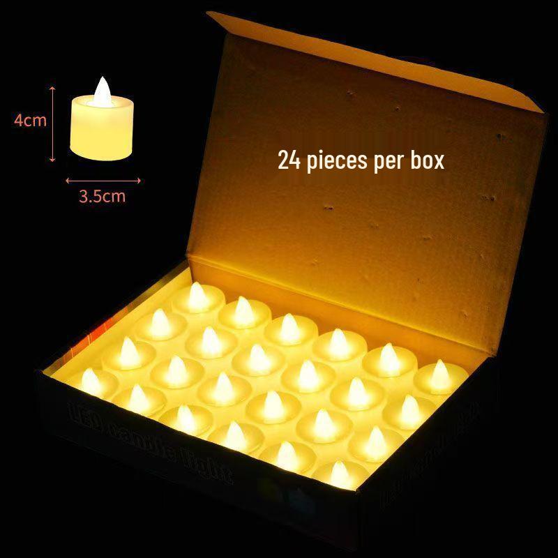 

Everlasting Electronic Lamp Candle for Fifteenth Day Prayer Lanterns