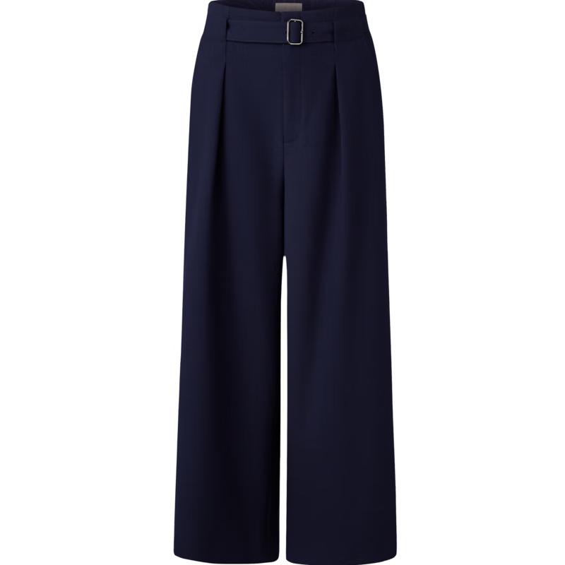 PORTS Women's Autumn/Winter Elegant Wide-Leg Pants