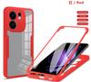 Støtsikkert deksel med full kroppsbeskyttelse for OPPO Reno 13F 13FS 5G Reno 13 Pro Reno13 Beskyttelsesdeksel Klare Fundas Coque Capa