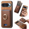 Cross-Border Google Pixel 9A Magnetic Card Holder Ring Case - Drop-Proof Protection