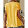 [Vibrant T-Shirt] Vibrant Lightweight Women's Casual Loose Fit Short Sleeve T-Shirt | Crew Neck, Floral Graphic, Summer Top for Casual Attire