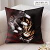 Alucard H-Hellsing Anime Cushion Cover Silky Short Plush Invisible Zipper Dustproof Sofa Pillow Case For Home Decor