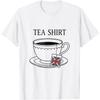 Tea Shirt British Tea Cup Union Jack Novelty UK Flag T-Shirt