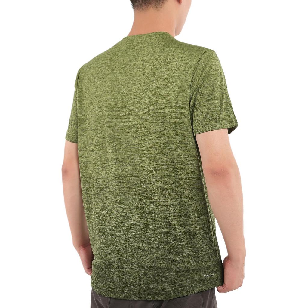 Adidas T Shirts Men's Green Crew Neck EC1091