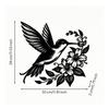 Metal Hummingbird Wall Artistic natureInspired Silhouette Decor