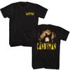 Candyman Silhouette Front And Back Black Adult TShirt Summer Mens and Womens Loose and Breathable Tshirt Top