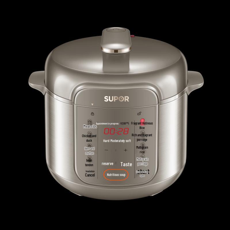 SUPOR 6L Smart Electric Pressure Cooker CN plug (adapter included)