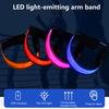 Portable Glowing Armband Super Bright Wear Resistant Adjustable Tightness LED Armband for Running