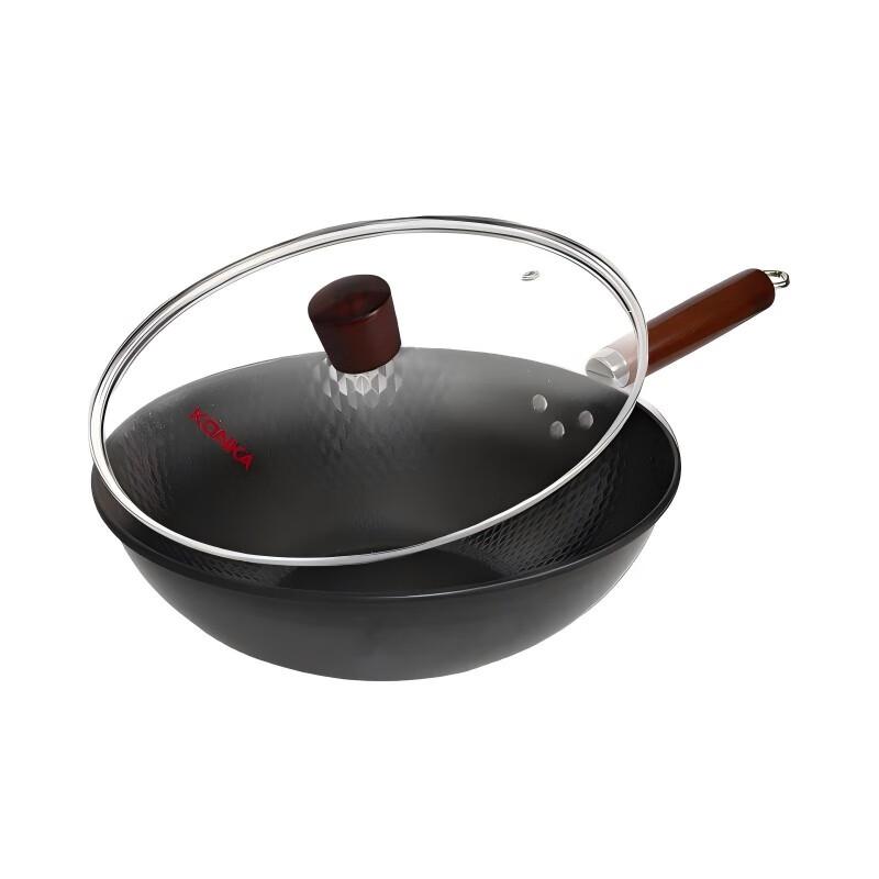 KONKA KCG-3288 32cm Cast Iron Wok