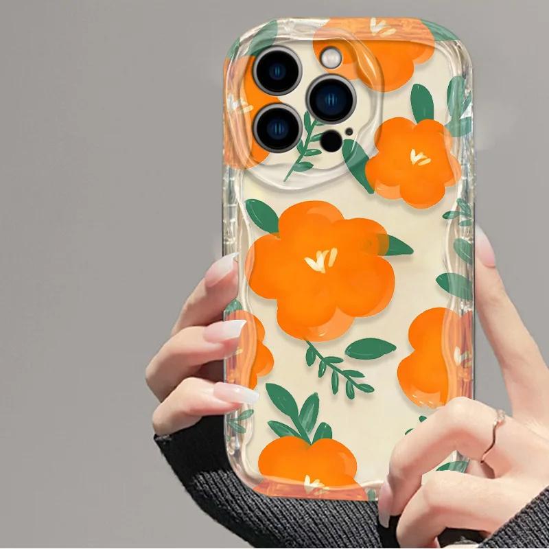 Flower Case For OPPO Realme C53 C55 C65 C67 C35 C21Y C25Y C31 C33 C20 C11 C21 C12 C15 C25 C30 GT 6 10 11 5 6 7 12 13 Pro Plus