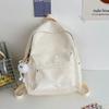 College Style Schoolbag for Women Japanese Large Capacity Backpack for Women College Students Casual Simple Rucksack