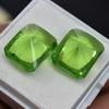 Natural GREEN Peridot 16.50 Ct CERTIFIED Emerald Cut Loose Gemstone BA-6006