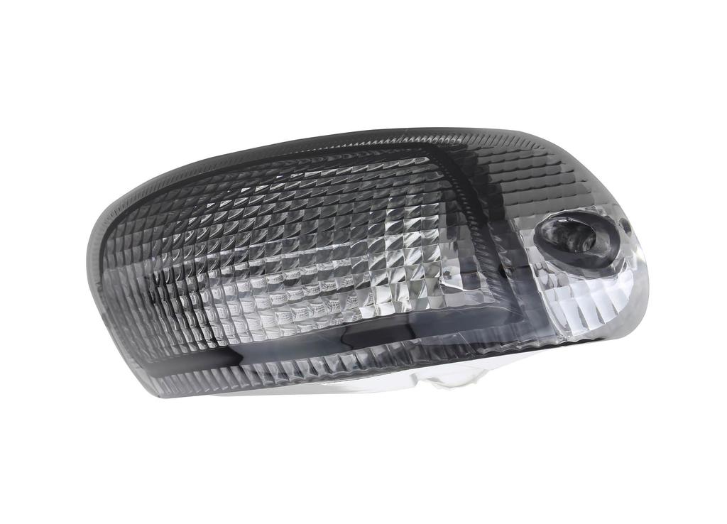 POSH 039179-FL Motorcycle Supplies Repair Turn Signal Lens Front Left Only ZZR1100 (D Type) Smoke