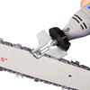6cs Coated Cylindrical Burr Chainsaw Ener Grinder Chain Saw Grinding Sharpener Stone File Carving Grinding Tools