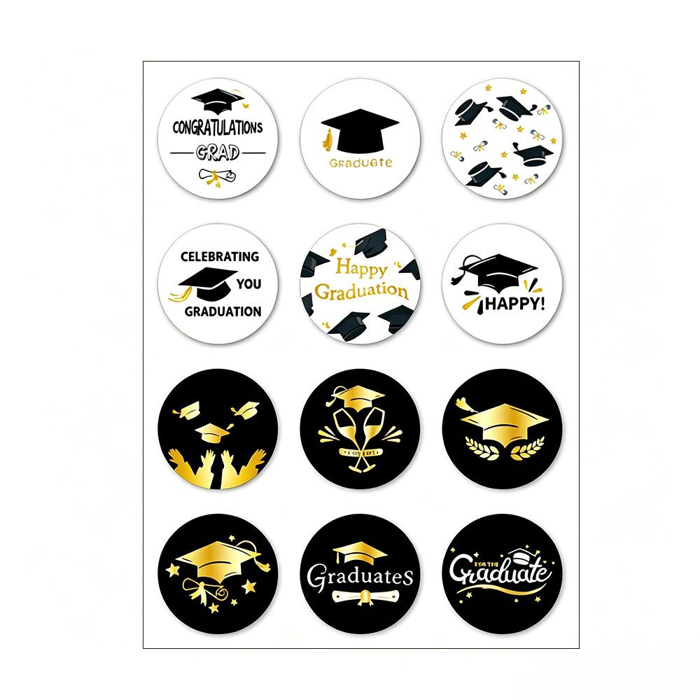 European-Style Graduation Cap Candy Box: Celebration Gift Packaging for Parties