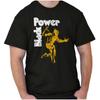 Black Power African Comic Book Superhero Womens or Mens Crewneck 100% Cotton T-shirt Mens Tees Top Tee