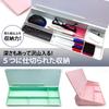Desk Time 1 Broad Pen and 6 Fine Available In 3 Glass Desk Easy To Write Ideal for or Home Whiteboard, Tabletop, [Includes Pens] Colors Peach, Pink,