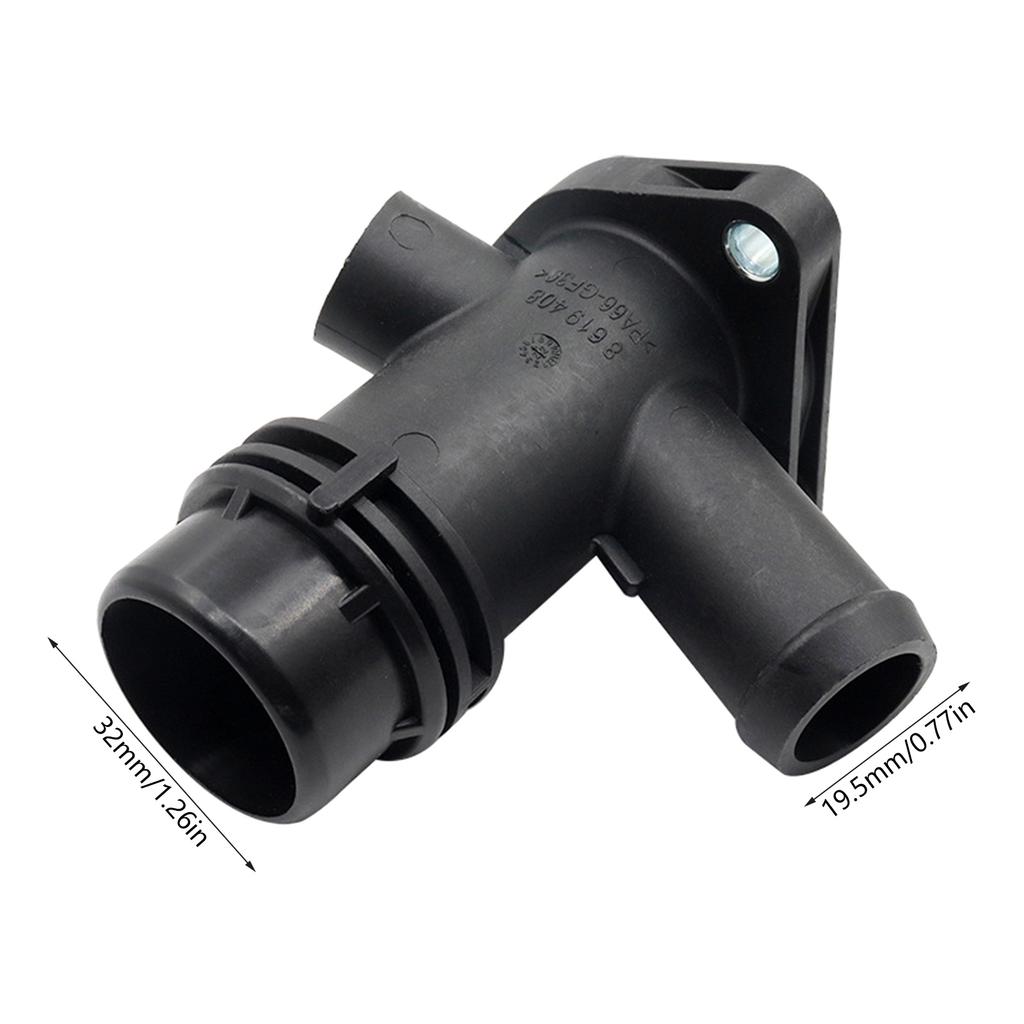 11118619408 Część Samochodowa Kołnierz Przyłączeniowy Płynu Chłodzącego Silnik dla F22 F23 F30 F31 F32 F33 F34 G12 G01 G02