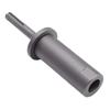 Durable 40CrMo SDS PLUS Hammer Bit 16/19 Mm Removable Shank Ground Rod Driver Impact Hammer Bit 4 Slot Round Shank