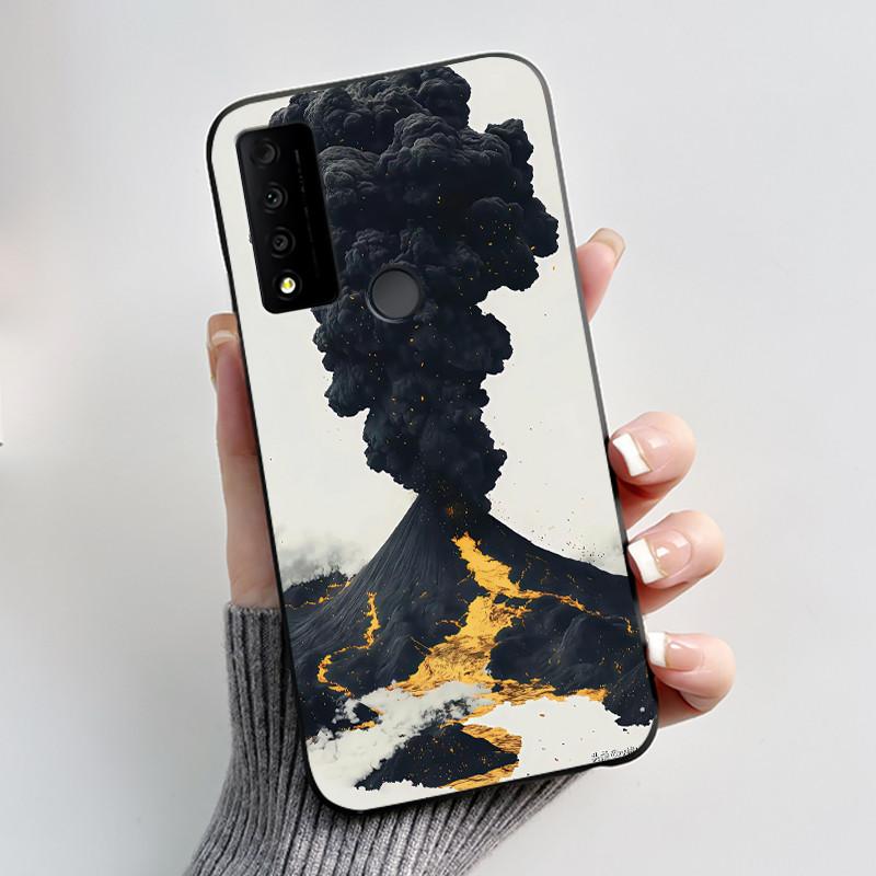 For TCL 30 XE 30 V 5G 30 XL Case Luxury Cute Cool Black Silicone Back Cover For TCL 30XE 30V 30XL Phone Cases TCL30XE Etui Funda