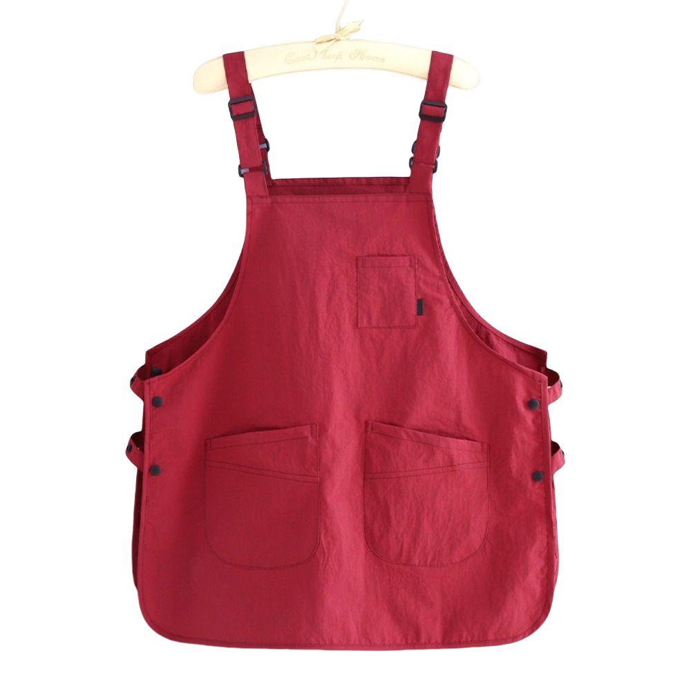 New Japanese Style Catering Workwear Apron Stain Resistant Household Painting Aprons Waterproof Work Clothes for Cafe Barber