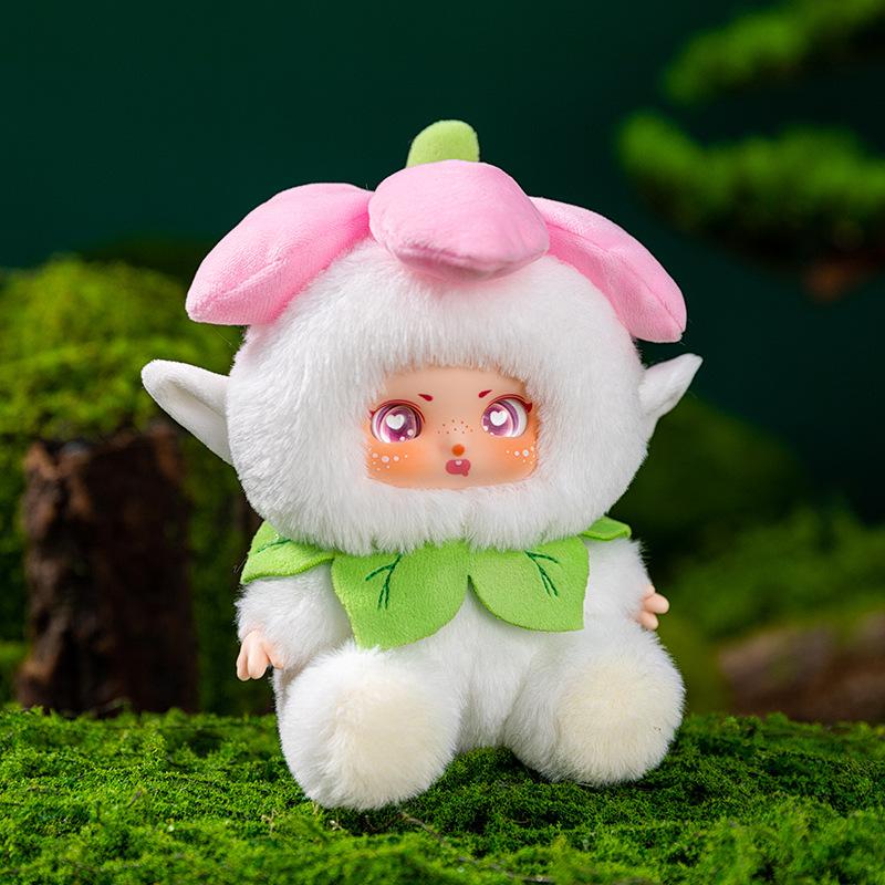 Super Cute Flower Spirit Baby Plush Pendant Trendy Toy Table with Girls Backpack Couple Hanging Decoration Party Gift